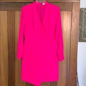 Cremiux HOT pink crepe dress